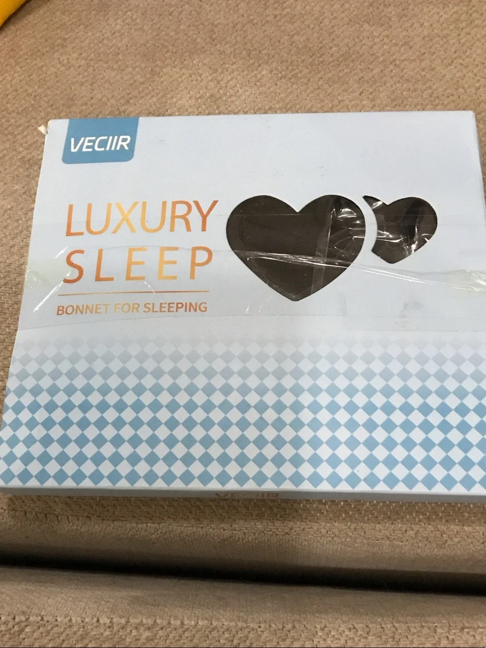 Veciir Luxury Sleep Bonnet - black